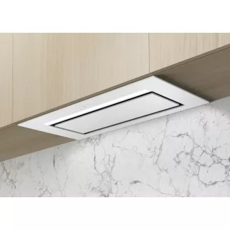 Ciarko Design AURA 55 cm fehér üveg beépíthető páraelszívó - WaterMarkt.hu