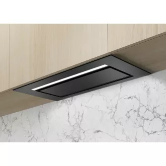 Ciarko Design AURA 55 cm fekete üveg beépíthető páraelszívó - WaterMarkt.hu