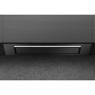 Ciarko Design AURA 74 cm fekete üveg beépíthető páraelszívó - WaterMarkt.hu
