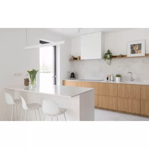 Ciarko Design Su Mini 74 cm fehér üveg beépíthető páraelszívó - WaterMarkt.hu