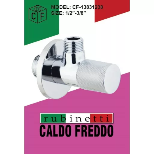 Caldo Freddo LUX - sarokszelep - KRÓM - 1/2 " - 3/8" - WaterMarkt.hu