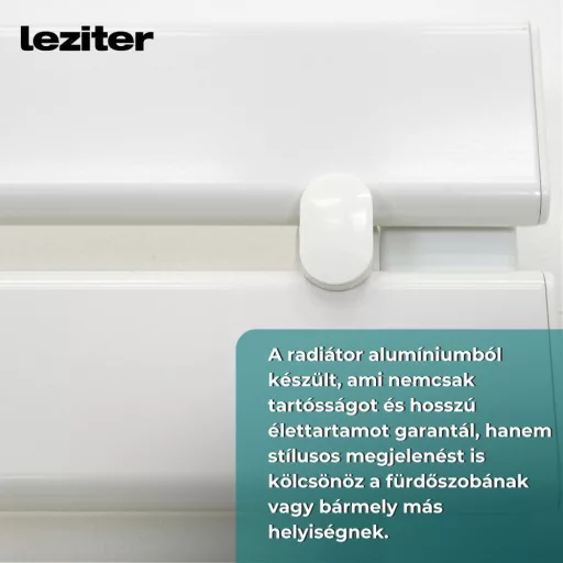 Elektromos törölközőszárító radiátor 500W - WaterMarkt.hu