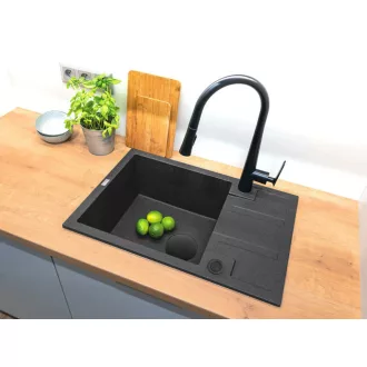 LAVEO lefolyó takaró, fekete - WaterMarkt.hu
