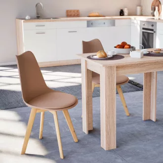 Silla étkezőszék 8 db bézs színben - WaterMarkt.hu