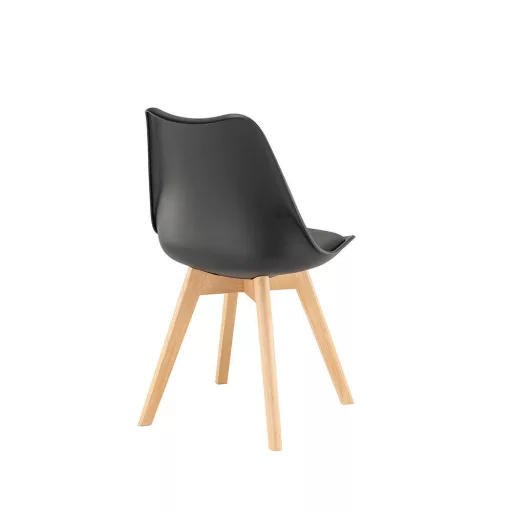 Silla étkezőszék 8 db fekete színben - WaterMarkt.hu