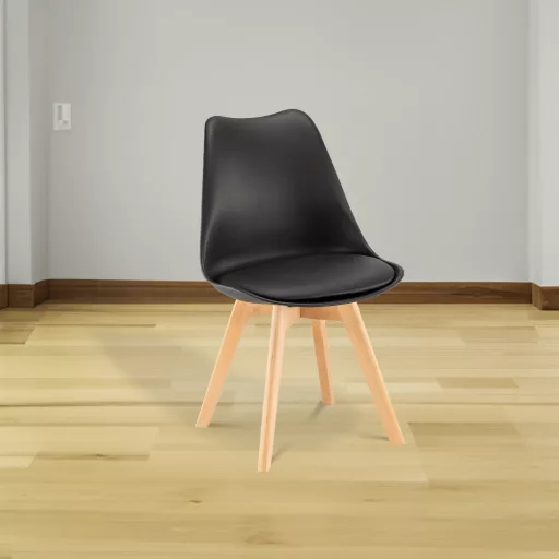 Silla étkezőszék fekete színben - WaterMarkt.hu