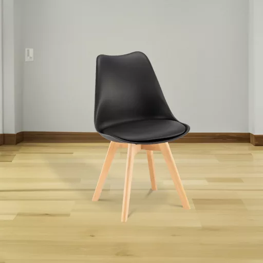 Silla étkezőszék fekete színben - WaterMarkt.hu