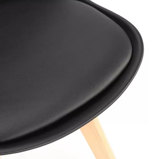 Silla étkezőszék fekete színben - WaterMarkt.hu