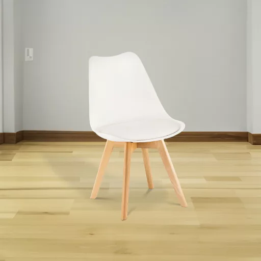 Silla étkezőszék fehér színben - WaterMarkt.hu