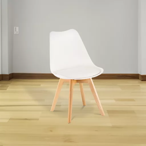 Silla étkezőszék fehér színben - WaterMarkt.hu