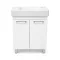 VivaStyle PANEL- KMT 60 lábon álló fürdőszobabútor CeraStyle SHARP -JOBB CSAPLYUKAS mosdóval 60x30cm - WaterMarkt.hu