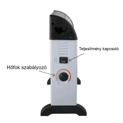 Kolumbo elektromos fűtőtest 750W / 1250W / 2000W - WaterMarkt.hu