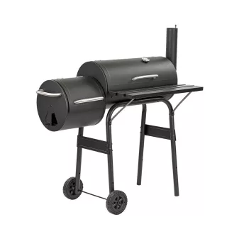 Faszenes kerti grillsütő füstölővel - WaterMarkt.hu