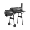 Faszenes kerti grillsütő füstölővel - WaterMarkt.hu