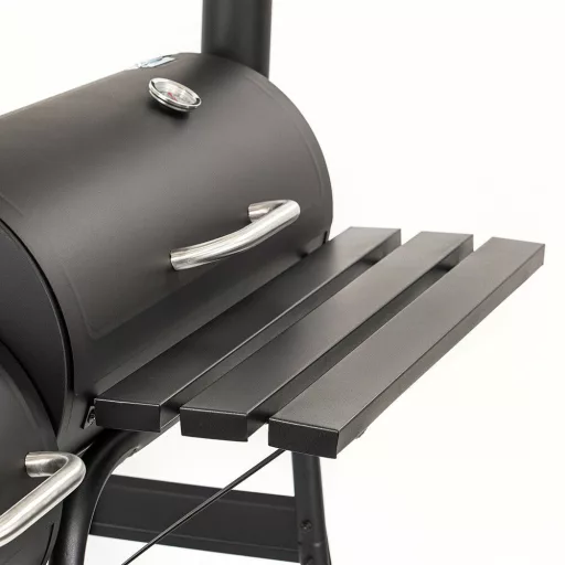 Faszenes kerti grillsütő füstölővel - WaterMarkt.hu