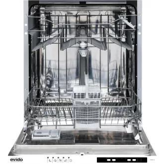   EVIDO AQUALIFE 60I teljesen integrált mosogatógép, 60 cm, 12 teríték, 5 program, E energiaosztály