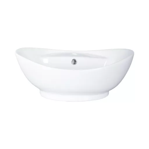 Eros GONDOLA - PULTRA ültethető - Top Counter - porcelán mosdó - 59 x 39 x 21 cm - WaterMarkt.hu