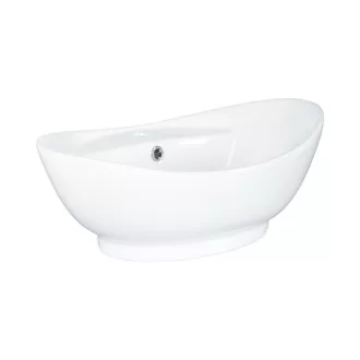 Eros GONDOLA - PULTRA ültethető - Top Counter - porcelán mosdó - 59 x 39 x 21 cm - WaterMarkt.hu