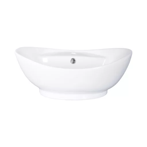 Eros GONDOLA - PULTRA ültethető - Top Counter - porcelán mosdó - 59 x 39 x 21 cm - WaterMarkt.hu