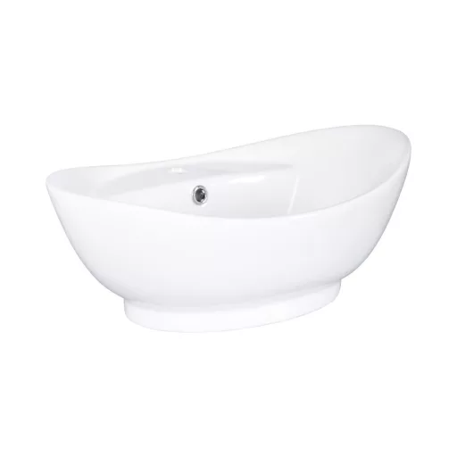 Eros GONDOLA - PULTRA ültethető - Top Counter - porcelán mosdó - 59 x 39 x 21 cm - WaterMarkt.hu
