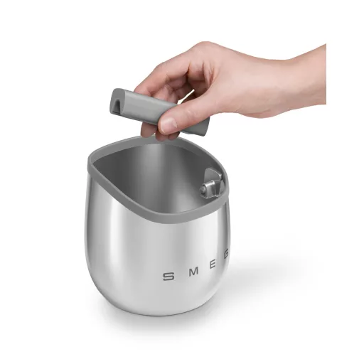 SMEG Knock box, rozsdamentes acél