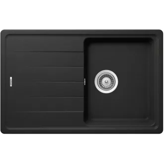 SCHOCK ELEMENT CRISTALITE D-100S egymedencés csepptálcás prémium mosogató - TÖBB SZÍNBEN - Nero - WaterMarkt.hu