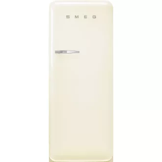   SMEG KOMBINÁLT HŰTŐ ÉS FAGYASZTÓ, retro, 60,1x150 cm, jobb oldali pántok, bézs