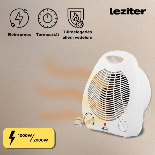 Strom elektromos hősugárzó 1000W/2000W - WaterMarkt.hu