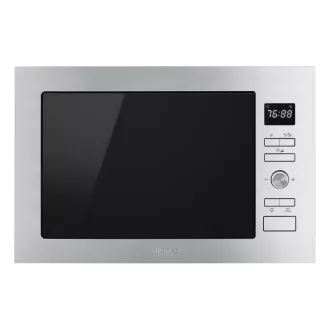 SMEG BEÉPÍTHETŐ MIKROHULLÁMÚ SÜTŐ, Selezione design, 25 liter, inox - WaterMarkt.hu
