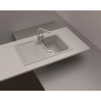 SCHOCK FORMHAUS CRISTALITE D-100 egymedencés csepptálcás prémium mosogató - Croma - WaterMarkt.hu