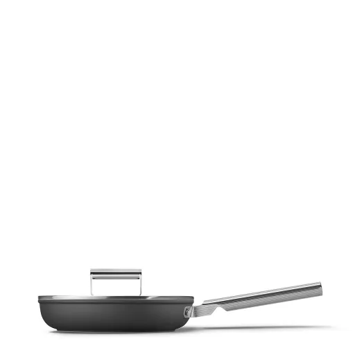 SMEG SERPENYŐ, 20 cm, rozsdamentes acél fogantyú, matt fekete