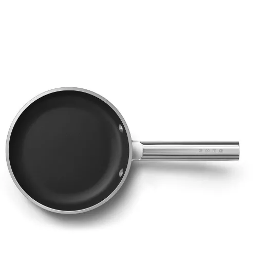 SMEG SERPENYŐ, 20 cm, rozsdamentes acél fogantyú, matt fekete