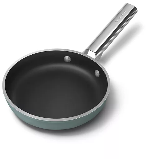 SMEG SERPENYŐ, 20 cm, rozsdamentes acél fogantyú, matt smaragdzöld