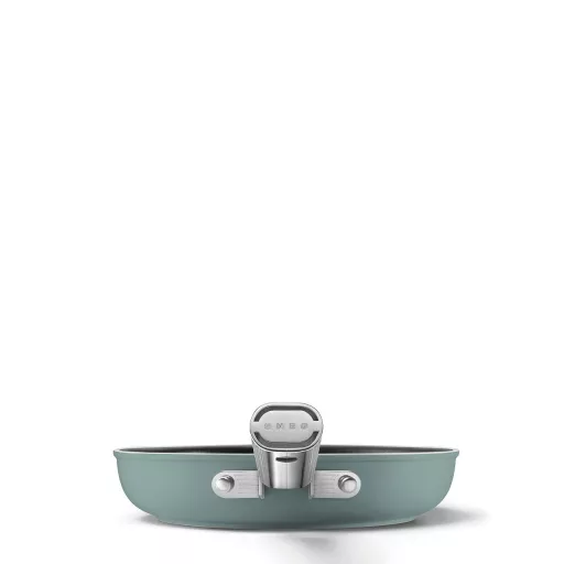 SMEG SERPENYŐ, 20 cm, rozsdamentes acél fogantyú, matt smaragdzöld