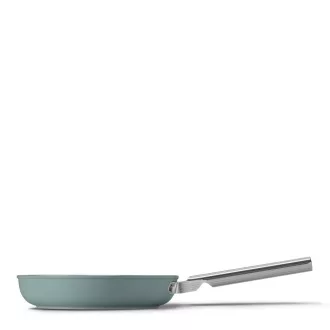   SMEG SERPENYŐ, 24 cm, rozsdamentes acél fogantyú, matt smaragdzöld