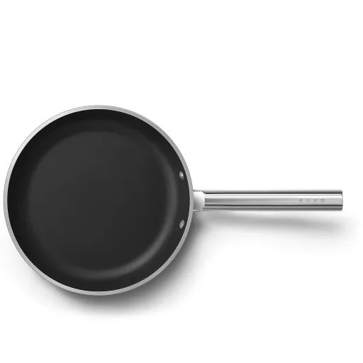 SMEG SERPENYŐ, 28 cm, rozsdamentes acél fogantyú, matt bézs