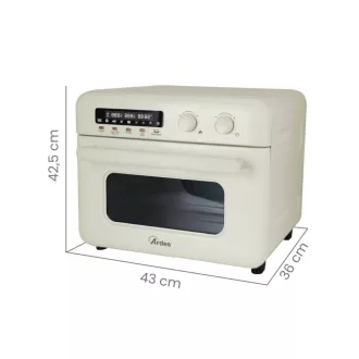 ARDES ARFRYA02W 30 literes Air Fryer forrólevegős sütő, olajsütő - forgókosárral ajándék ARDES 1T20 kenyérpirítóval - WaterMarkt.hu
