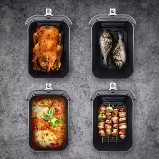 ARDES ARFRYA08LVW 8 literes Air Fryer forrólevegős sütő ajándék ARDES 1T20 kenyérpirítóval - WaterMarkt.hu