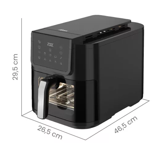 ARDES ARFRYA08LV 8 literes Air Fryer forrólevegős sütő ajándék ARDES 1T20 kenyérpirítóval - WaterMarkt.hu