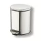 Viva DESIGN pedálos szemetes 5l - szálcsiszolt - soft close - WaterMarkt.hu