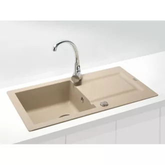 Alveus Falcon 30 egymedencés csepptálcás gránit mosogató - WaterMarkt.hu