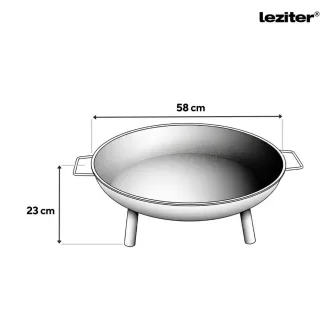 Hordozható tűzrakó 58 cm - WaterMarkt.hu