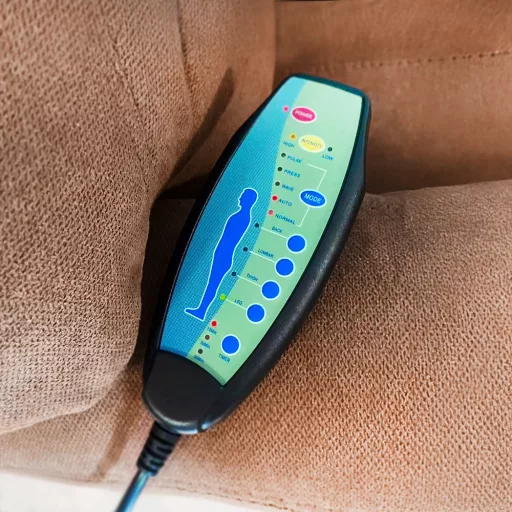 Relaxa elektromos ringató és forgatható masszázsfotel
