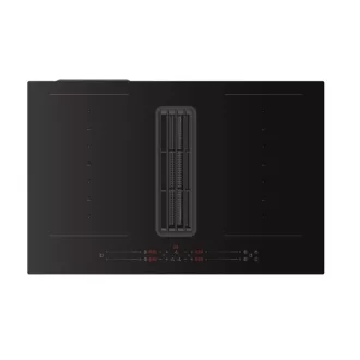   EVIDO VENTO 80DB páraelszívóval integrált indukciós főzőlap, 80 cm, 2 db multizone, fekete