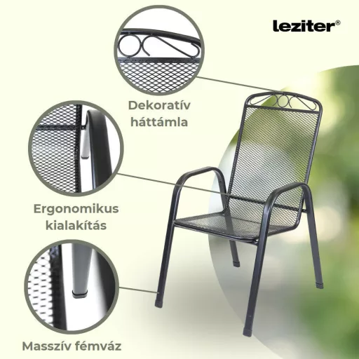 Melfi fém kerti szék - WaterMarkt.hu