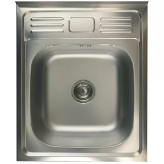 Kevmil  K-5060-SB teletetős egymedence csepptálcás rozsdamentes mosogató - K303 - WaterMarkt.hu