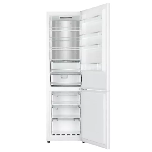 Kluge szabadonálló fehér kétajtós kombi hűtőszekrény, NoFrost, 264L/113L - WaterMarkt.hu