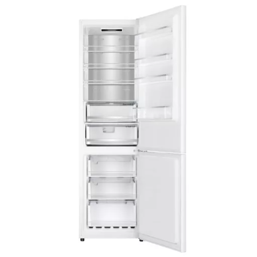 Kluge szabadonálló fehér kétajtós kombi hűtőszekrény, NoFrost, 264L/113L - WaterMarkt.hu