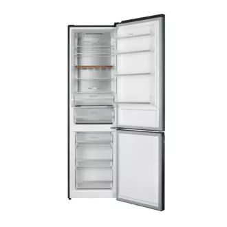 Kluge szabadonálló DarkInox kétajtós kombi hűtőszekrény, NoFrost, 264L/113L - WaterMarkt.hu