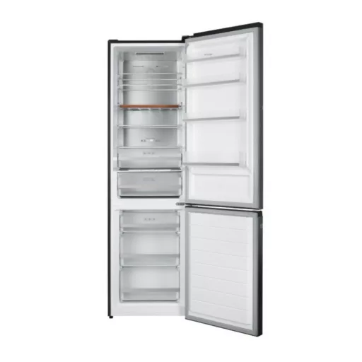 Kluge szabadonálló DarkInox kétajtós kombi hűtőszekrény, NoFrost, 264L/113L - WaterMarkt.hu